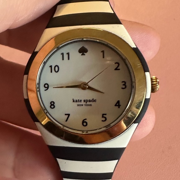 Kate Spade Watch - Silicone - Black & White - Picture 1 of 6